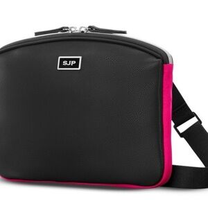 SJP by Sarah Jessica Parker Black and Pink Crossbody Bag (Target)